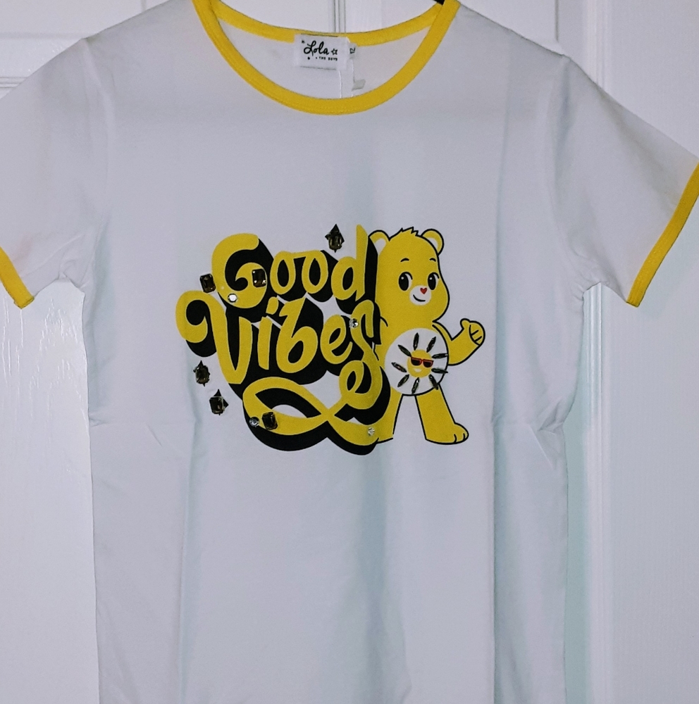 Care Bears Good Vibes Ringer T-Shirt